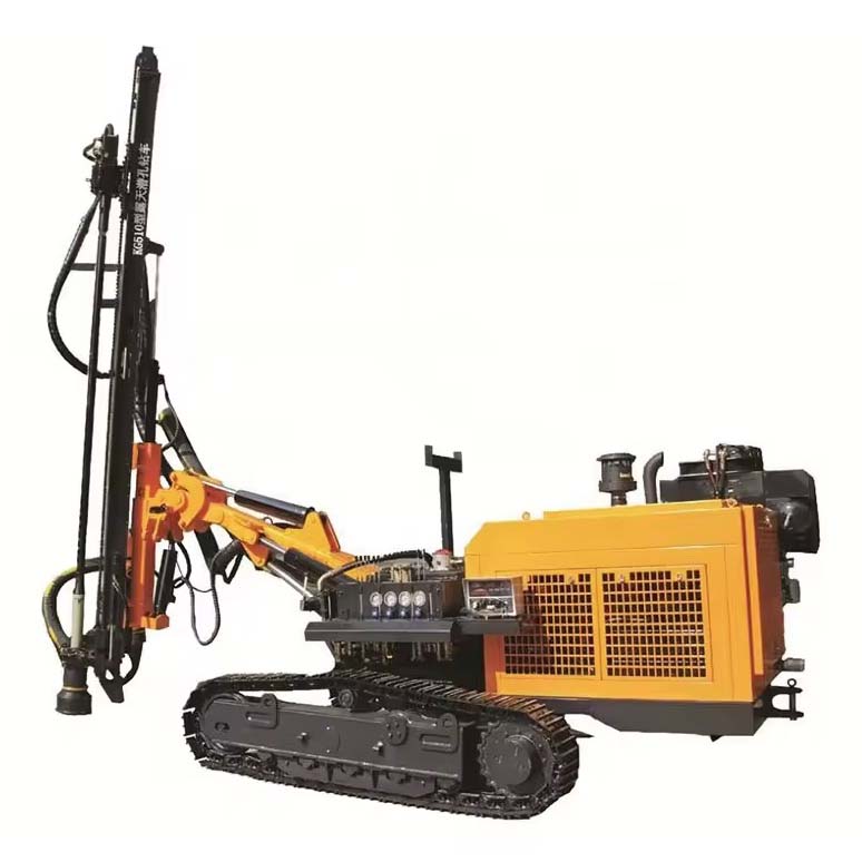 Tragbare hydraulische Raupenbohrmaschine zum Sprengen von Steinen KG510